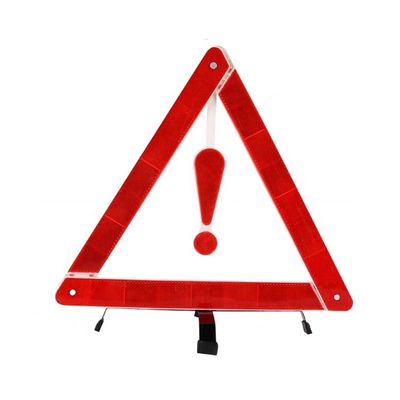 Εύκολο συναρμολόγηση Red Dot Αντανακλαστικό Τρίγωνο Προειδοποίησης Έκτακτης Ανάγκης Οδικής Αυτοκίνησης για την ασφάλεια